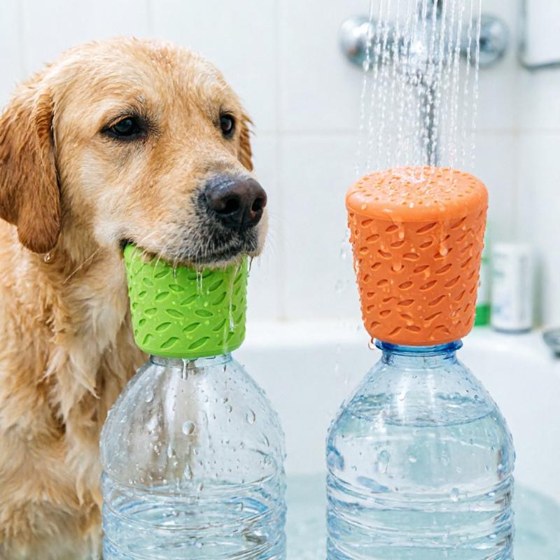 Pet Supplies Outlet - Heißer Verkauf – Tragbarer Silikon-Sprühkopf für