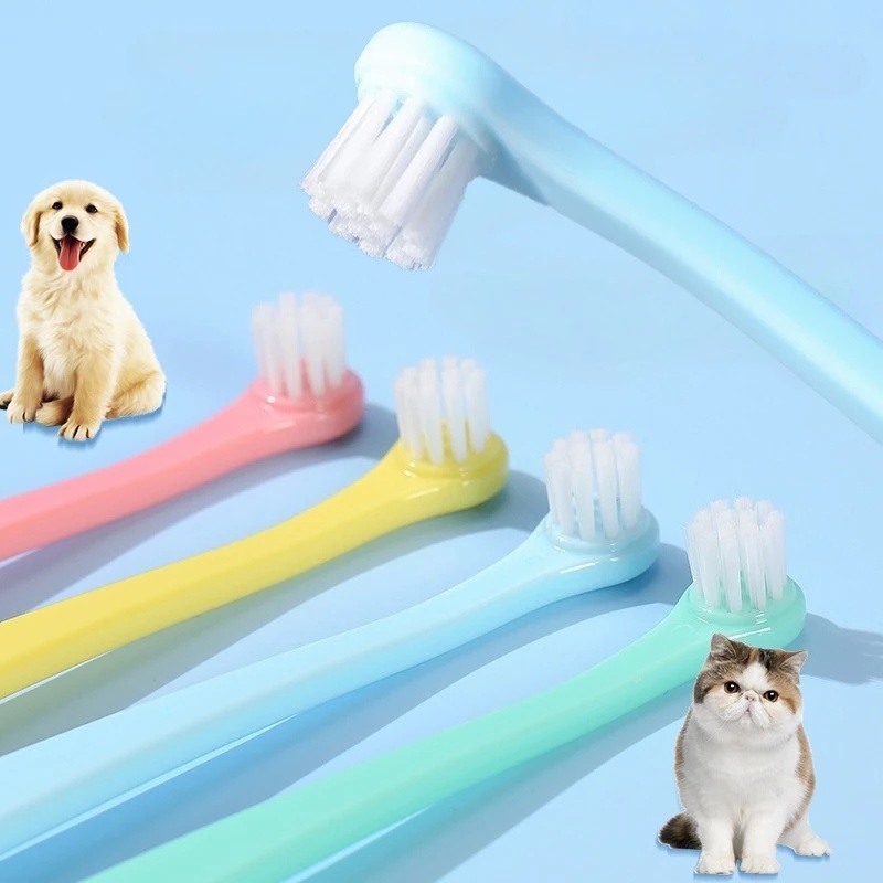Pet Supplies Hours - Hundezahnbürste mit Kleinem Bürstenkopf zur Zahnreinigung