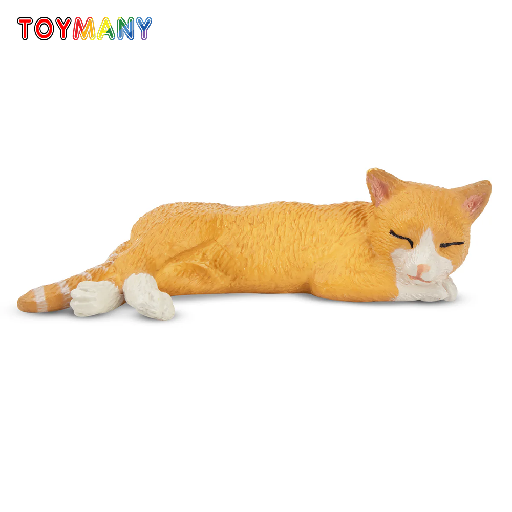 Pet Supplies Delivery - Toymany Simulation Liegen Orange Katze Katze